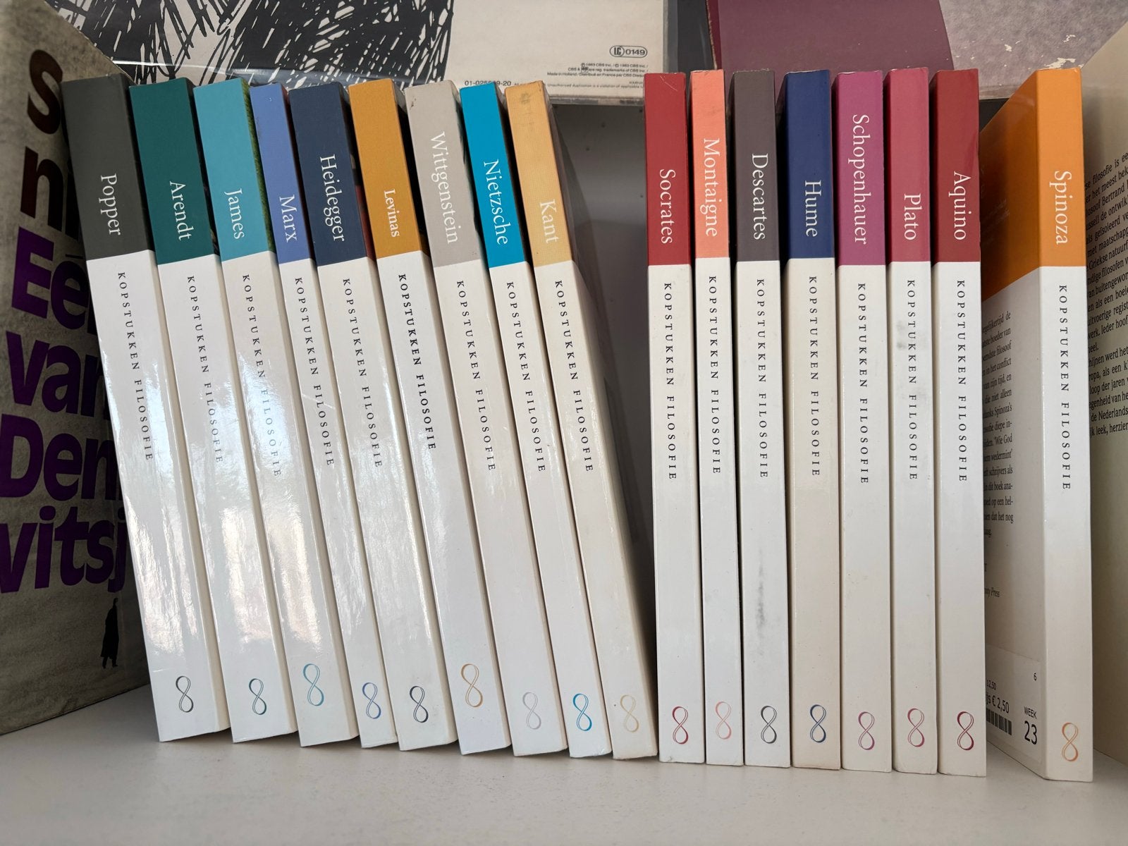 Reeks Kopstukken Filosofie - 17 delen, Ophalen of Verzenden, Gelezen, Algemeen