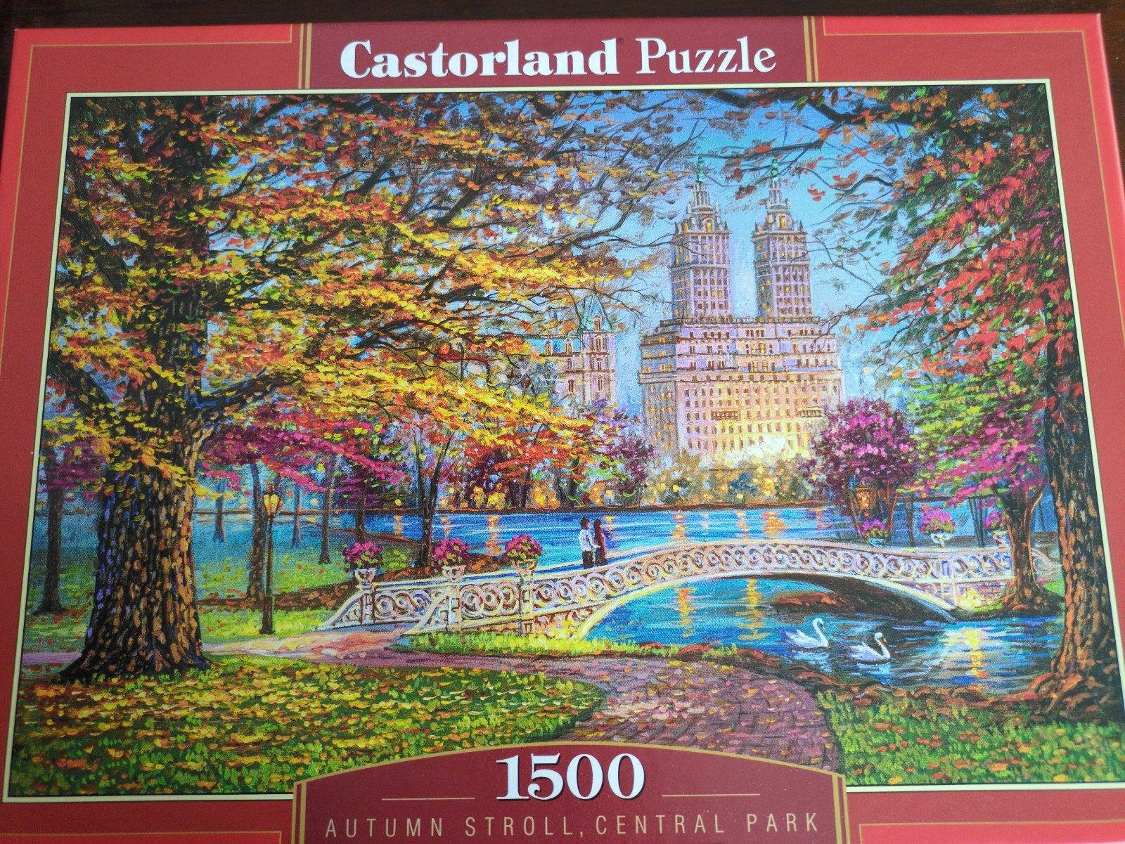 Legpuzzel 1500 stukjes - Autumn Stroll Central Pa, Ophalen of Verzenden