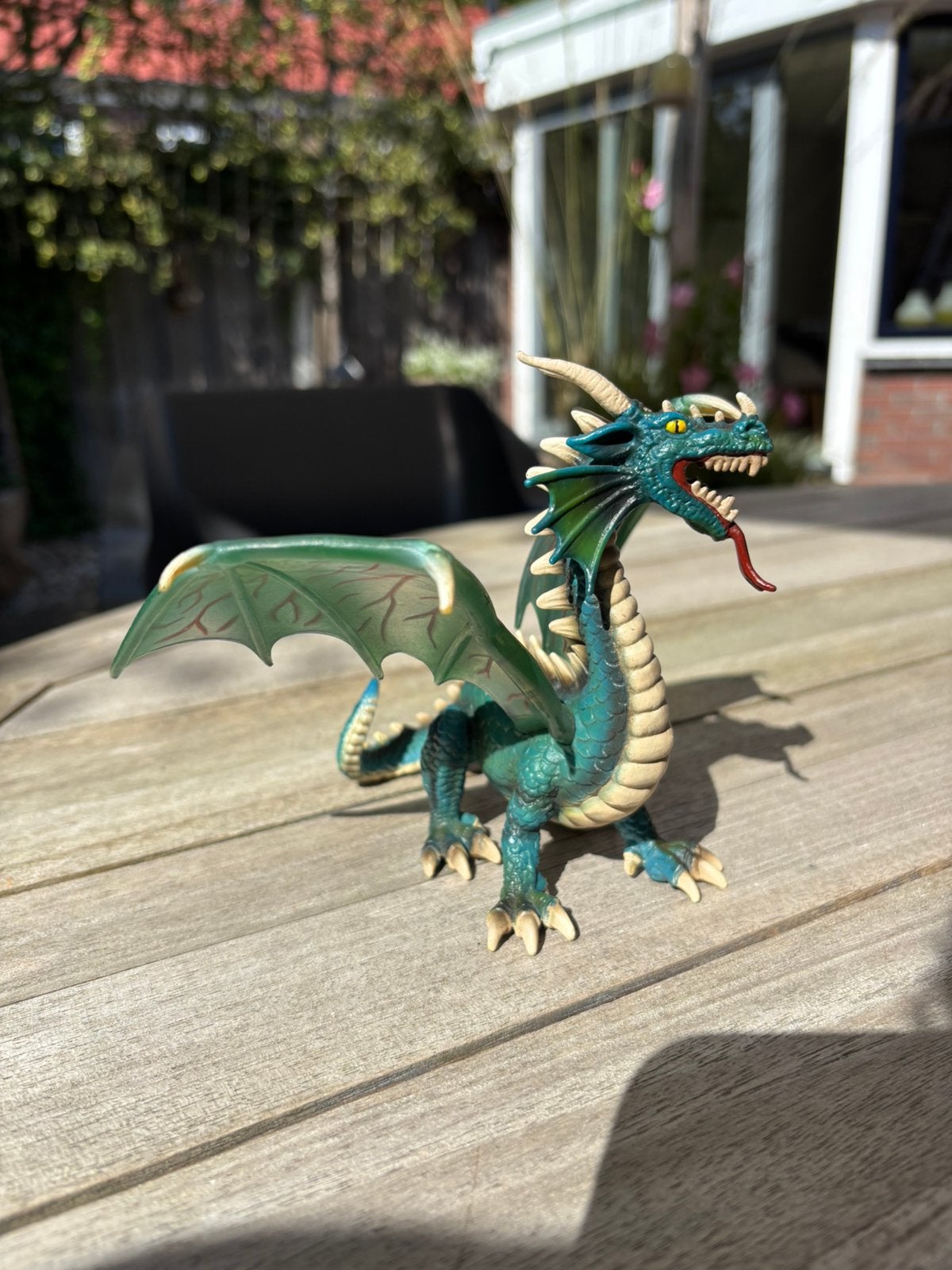Groen draak schleich, Ophalen, Gebruikt
