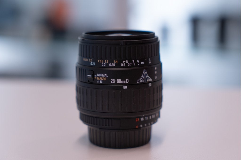 Sigma zoom 28-80mm 1:3.5-5.6 II Macro (Doorn), Niet ingevuld, Gebruikt, Niet ingevuld, Macrolens