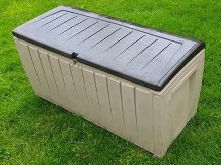 Kussenbox tuinbox Keter Novel 340l, Ophalen, Gebruikt