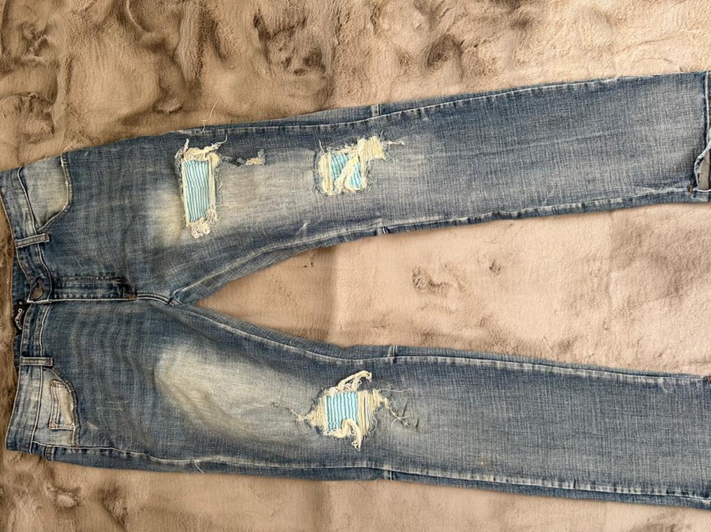 Rivero jeans, Ophalen of Verzenden, Zo goed als nieuw, Blauw, W32 (confectie 46) of kleiner