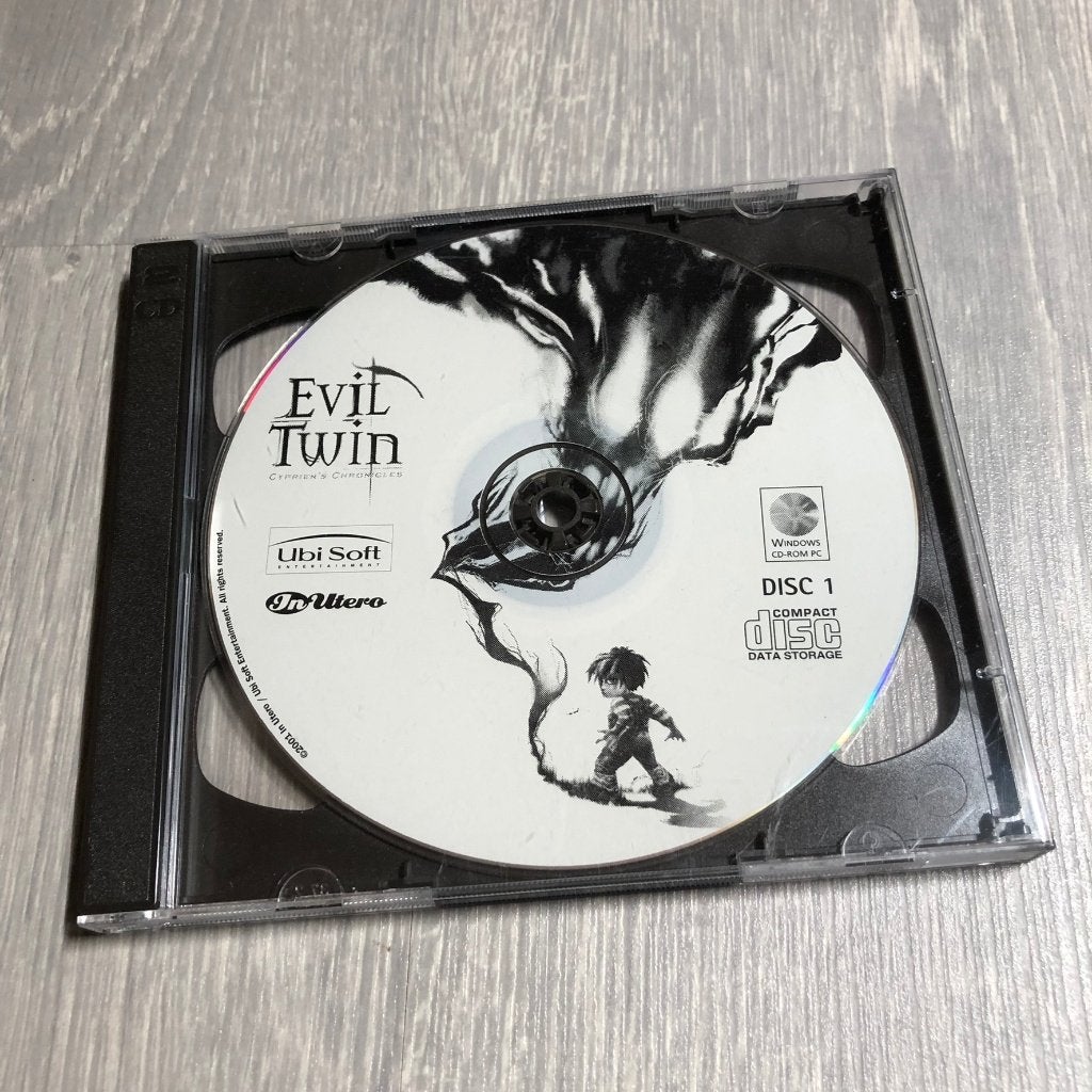 Vintage PC CD-ROM Game – Evil Twin – Ubi Soft, Spelcomputers en Games, Games | Pc, Gebruikt, 1 speler, Ophalen of Verzenden, Platform