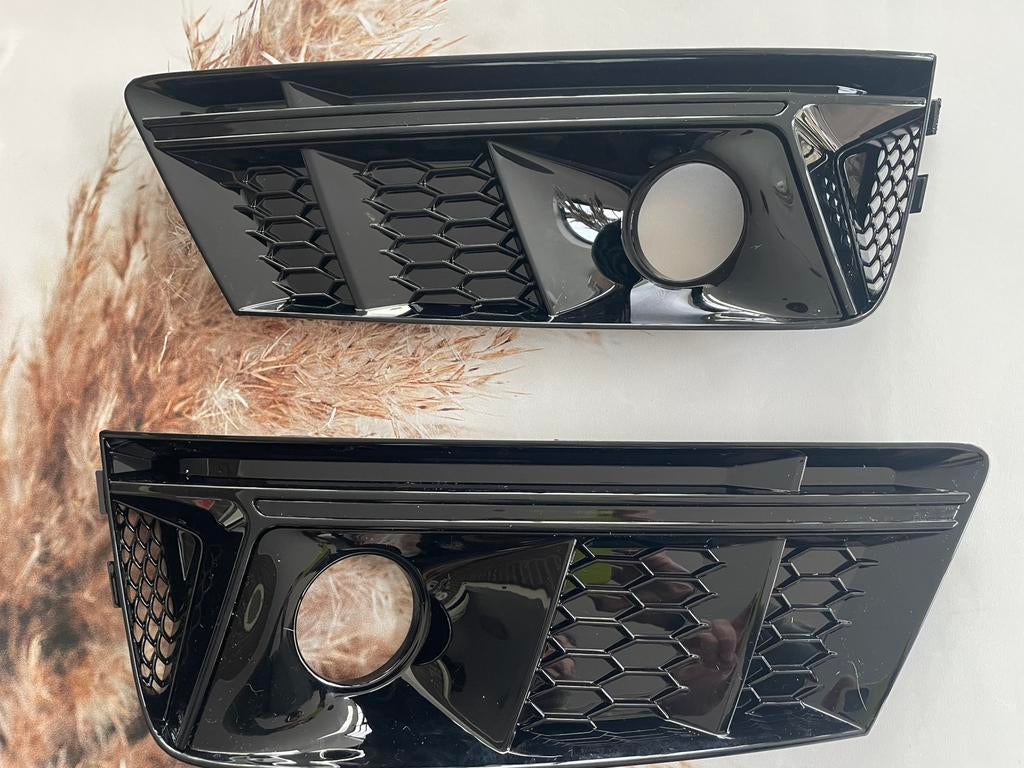 Grill voorbumper Audi B9 - Mistlamp versie RS, Voor, Nieuw, Bumper, Audi