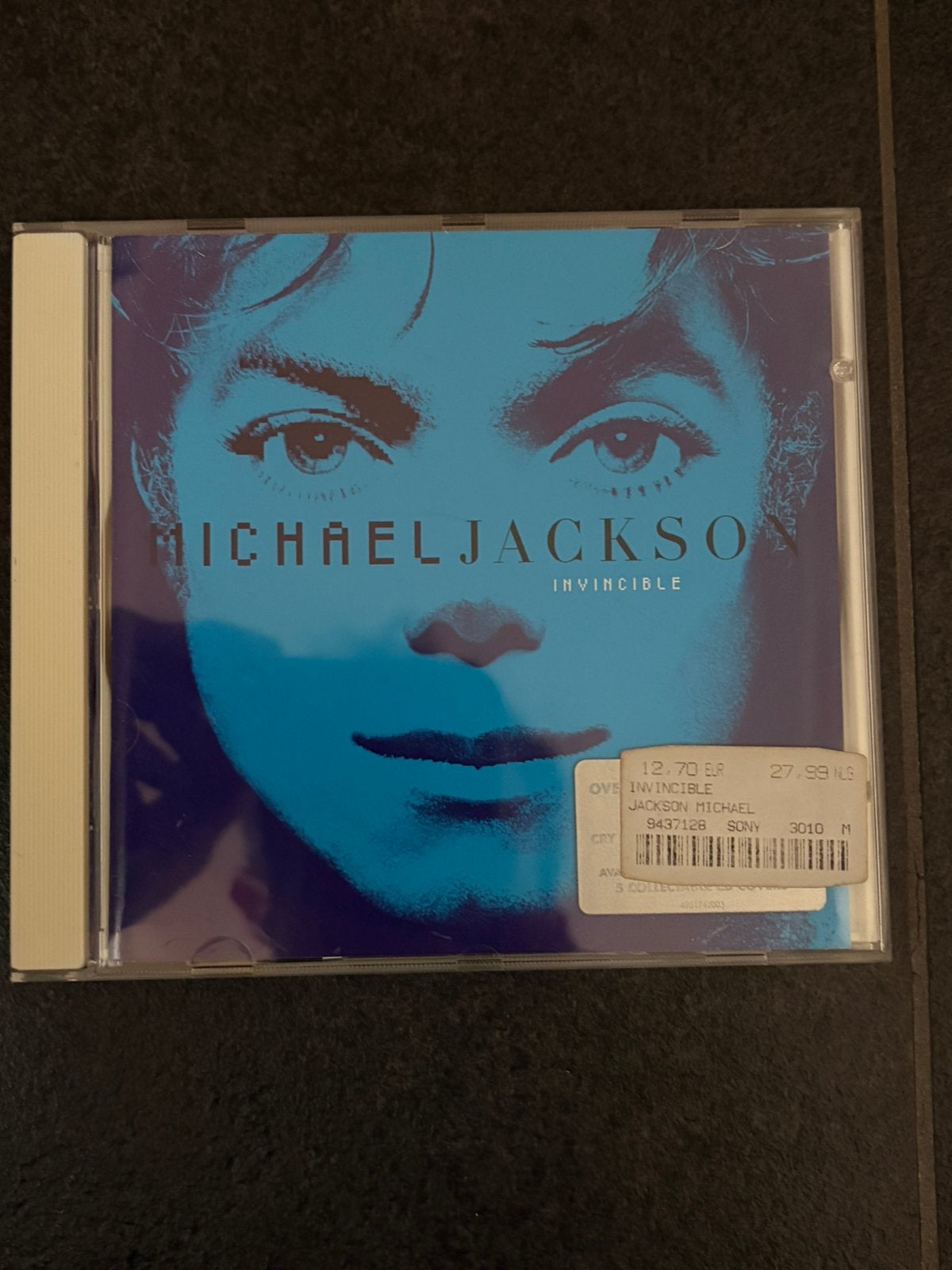 Michael Jackson – Invincible – Limited Blue Edition – 2001, Ophalen of Verzenden, Zo goed als nieuw, Poprock