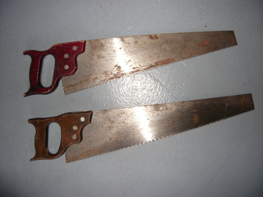 twee vintage zagen, Ophalen of Verzenden