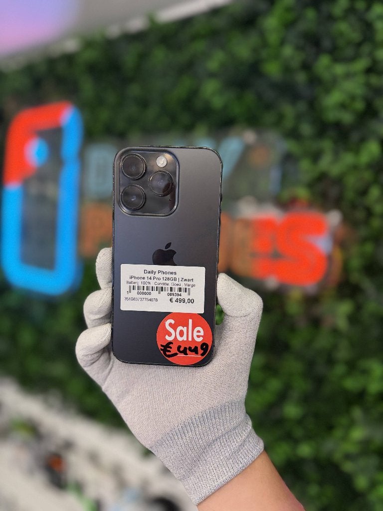Apple iPhone 14 Pro 128GB, Ophalen of Verzenden, Zo goed als nieuw