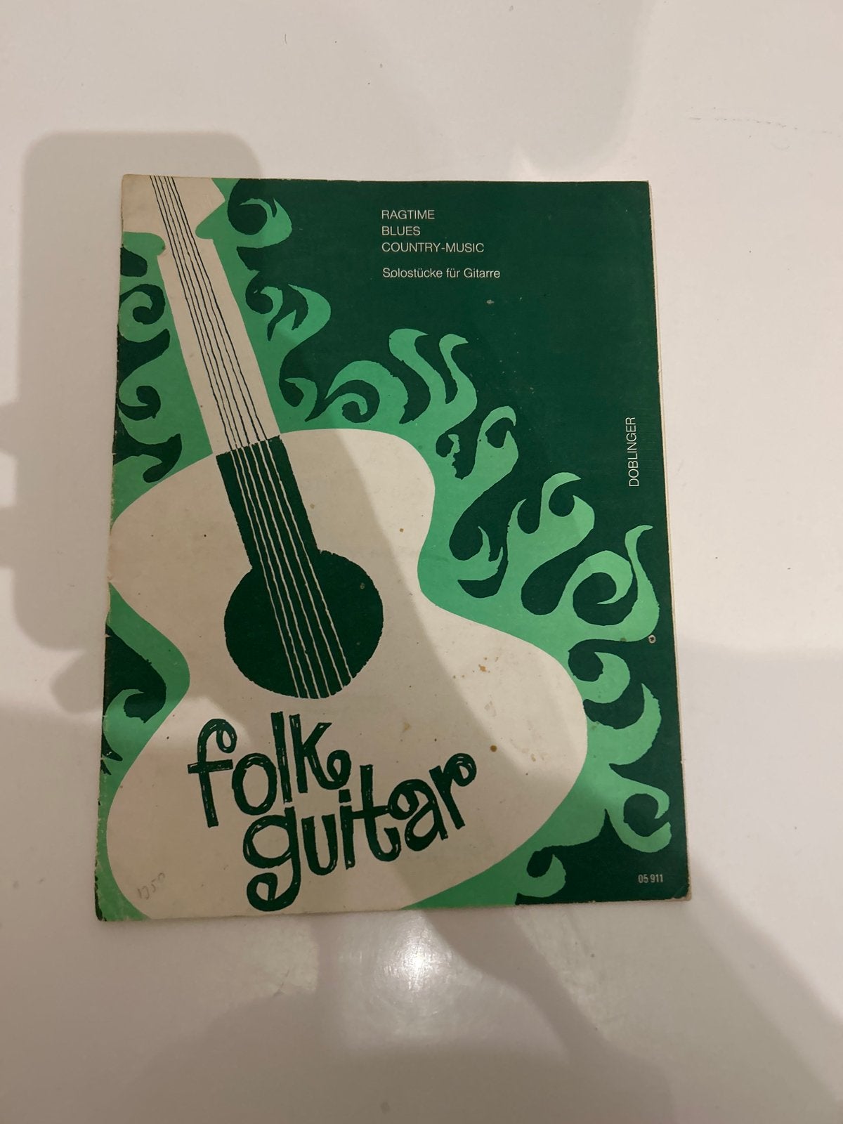 Folk Guitar Solostücke für Gitarre - Ragtime, Blues, Country, Gitaar, Ophalen of Verzenden, Zo goed als nieuw, Thema
