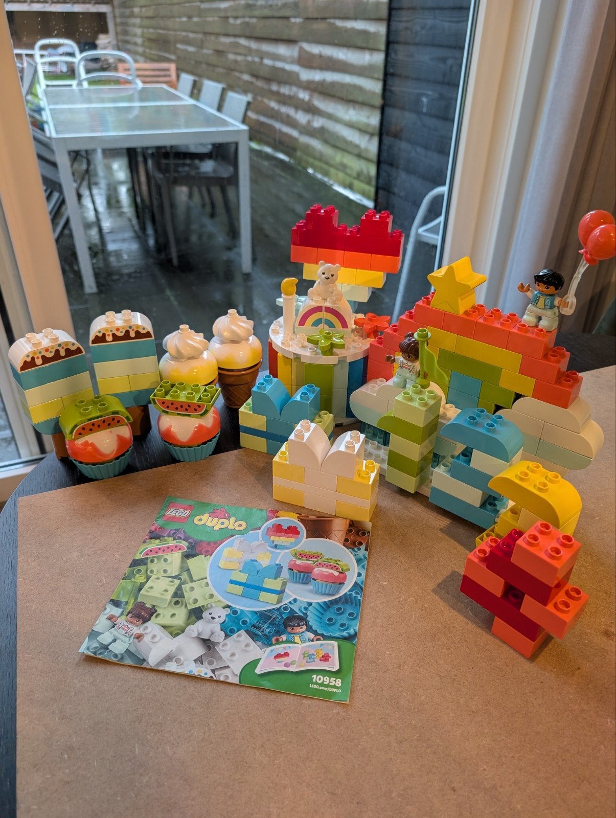 Lego Duplo 10958 Creatieve Feesttaartjes - Complete set, Compleet, Overige thema's, Ophalen of Verzenden, Zo goed als nieuw