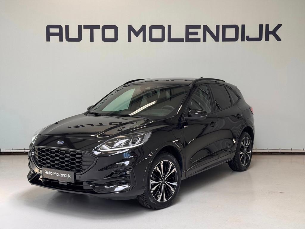 Ford Kuga 2.5 PHEV ST-Line / 19 inch / Camera / el.klep / st, Stof, Gebruikt, Zwart, 4 cilinders