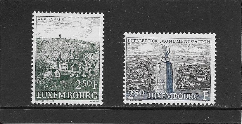 Luxemburg landschappen (2), Ophalen of Verzenden, Luxemburg, Postfris
