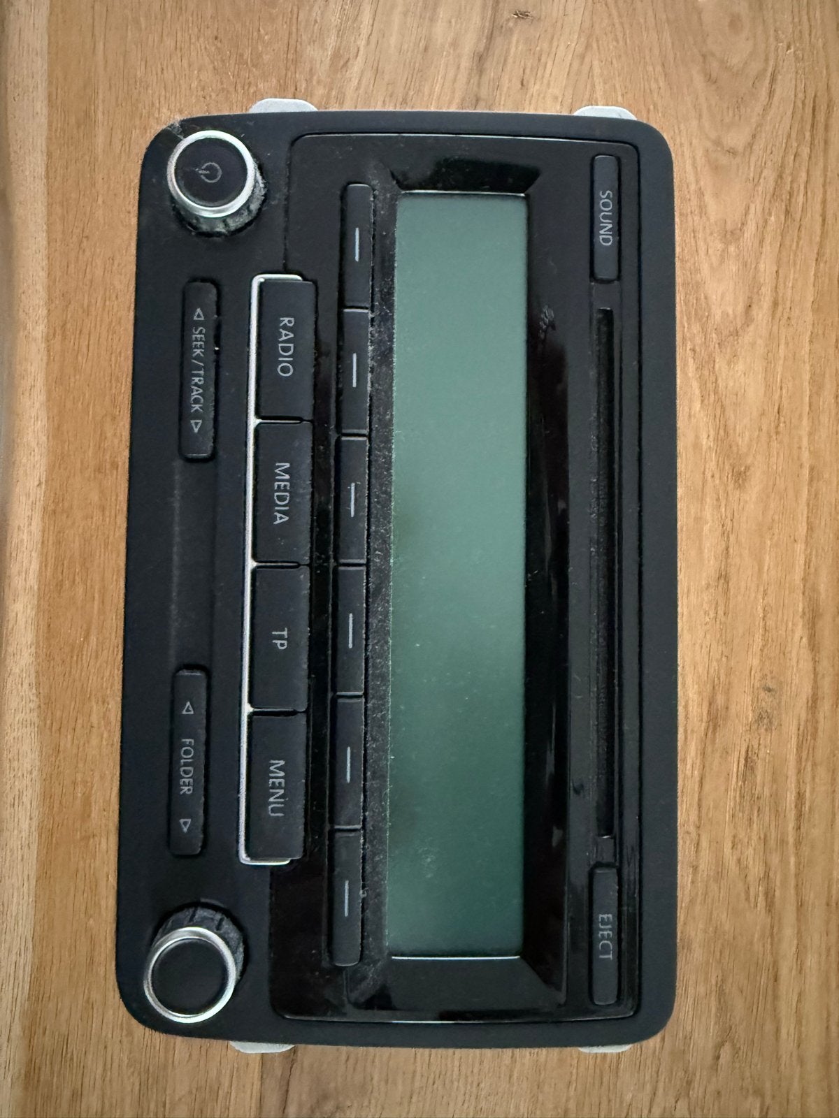 Originele VW Polo 2011 Autoradio, Ophalen of Verzenden, Gebruikt