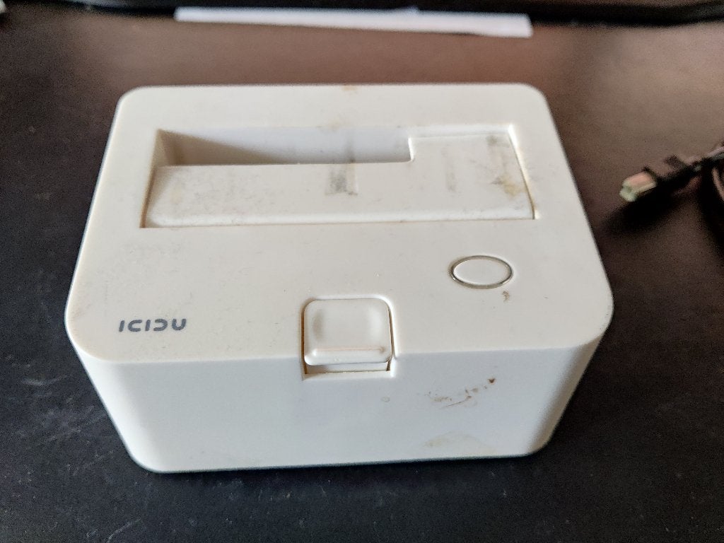 Icidu Docking Station voor 2,5" en 3,5" disken 5-8, Gebruikt, Ophalen of Verzenden, Desktop, USB
