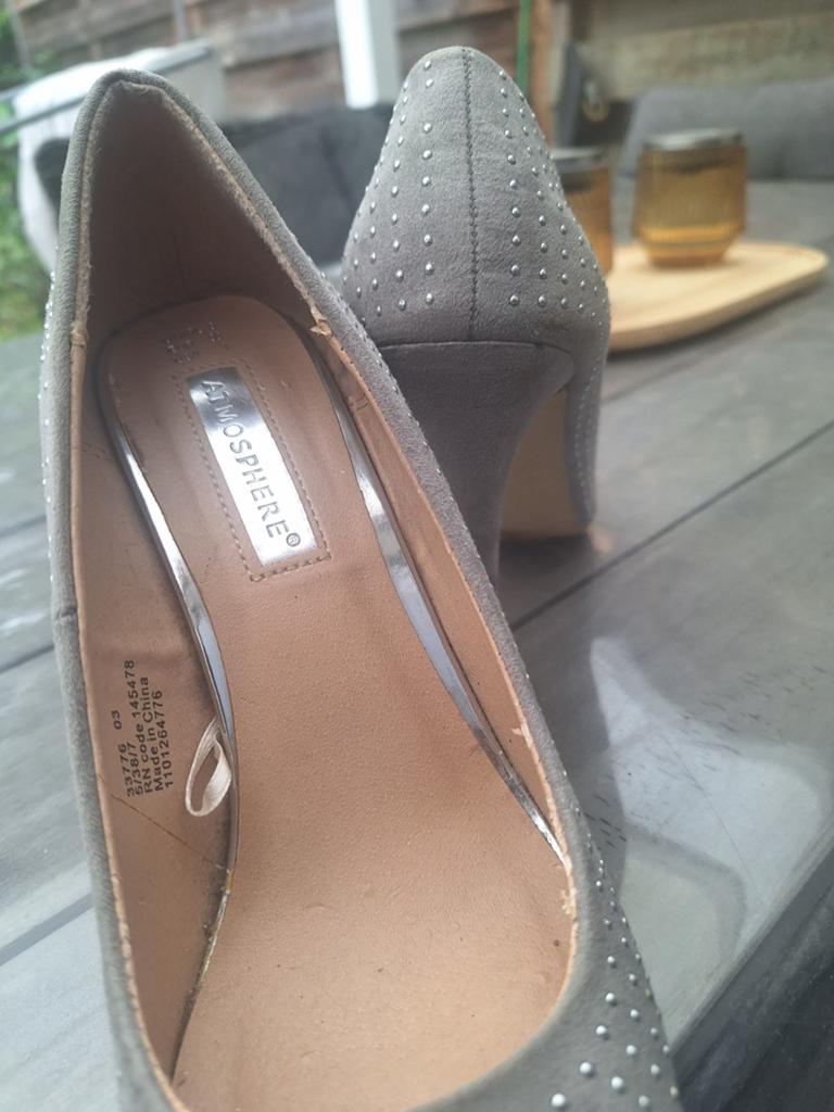 Mooi hakken maat 38, Ophalen of Verzenden, Zo goed als nieuw, Zwart