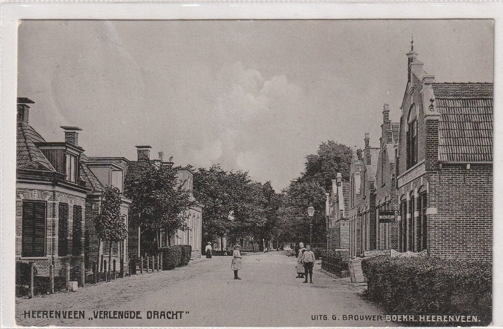Heerenveen, Ophalen of Verzenden, Voor 1920, Gelopen, Friesland