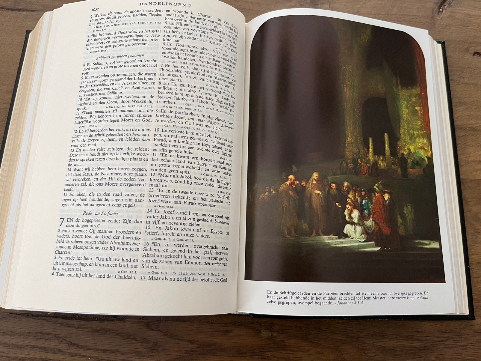 Prachtige Rembrandtbijbel, Ophalen of Verzenden, Zo goed als nieuw