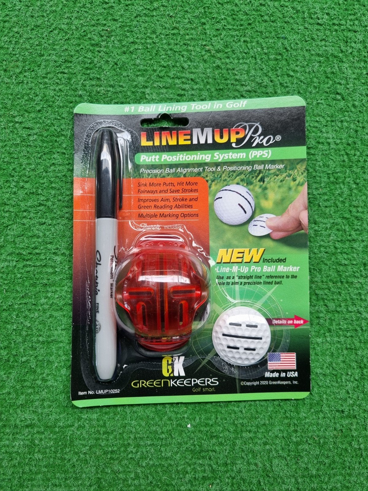 Line M Up Pro Golf Ballen Marker - Nieuw, Sport en Fitness, Ophalen of Verzenden, Nieuw, Overige typen, Overige merken