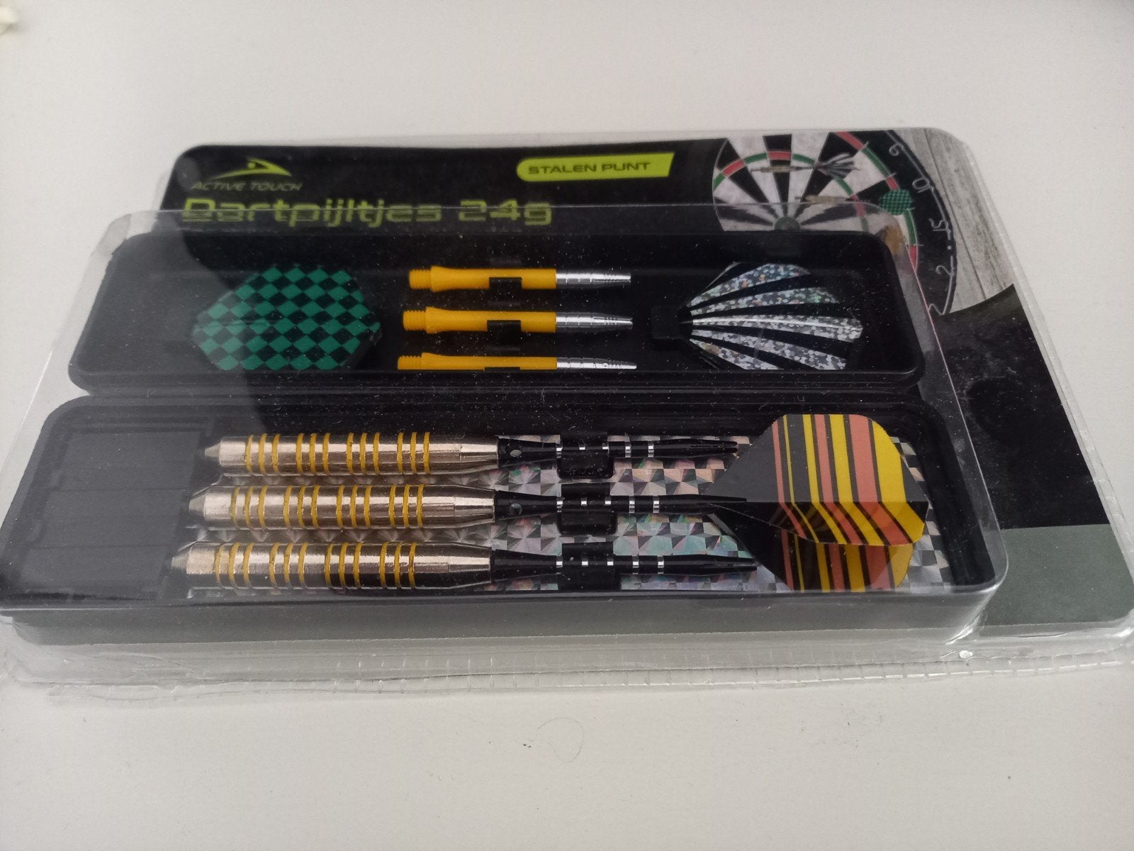 Nieuwe set dartpijlen 24g - Active Touch, Sport en Fitness, Darts, Ophalen of Verzenden, Nieuw, Pijlen