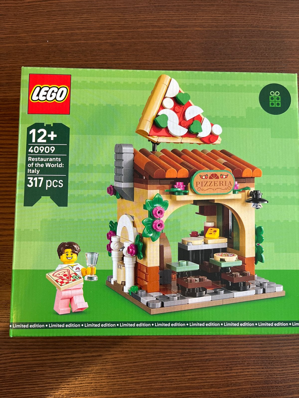 Lego 40909 Restaurants of the World: Italy Pizzeria, Overige thema's, Lego, Nieuw, Ophalen of Verzenden