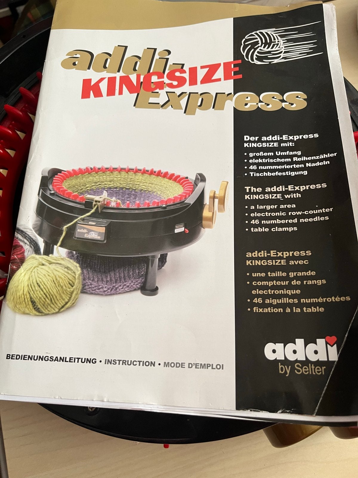 Addi Express Kingsize Breimachine, Ophalen, Gebruikt, Breien, Machine