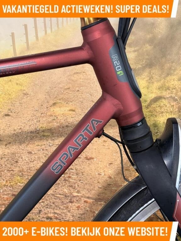 Sparta R20I Elektrische fiets met achterwiel motor ebikes!, Fietsen en Brommers, Sparta, Zo goed als nieuw, 59 cm of meer, 50 km per accu of meer