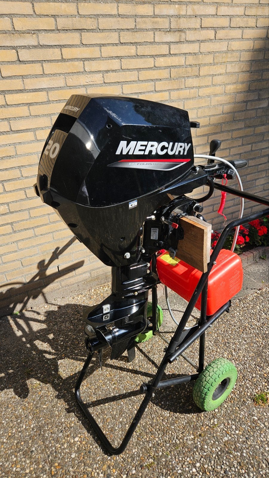 Mercury 20 pk 4-takt Injectie (EFI) Kortstaart | Topstaat!, Watersport en Boten, Ophalen, 10 tot 30 pk, Viertaktmotor, Zo goed als nieuw