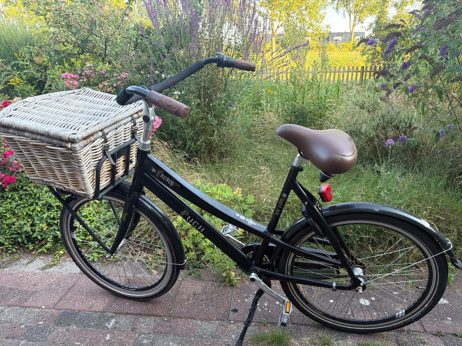 Puch Crunch damesfiets met mand, Velgrem, 50 tot 53 cm, Ophalen, Overige merken