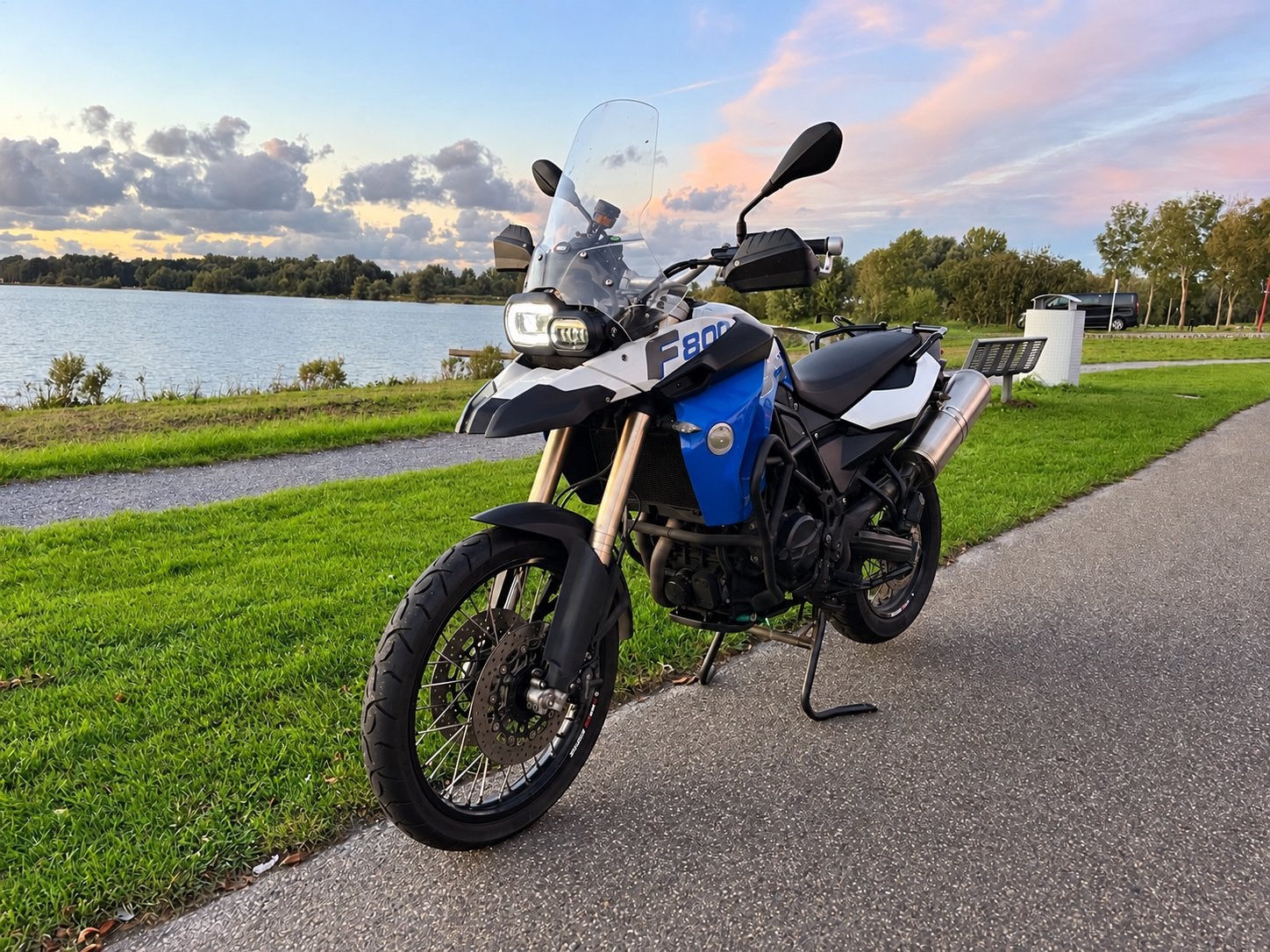 BMW F800GS 2012 – 47.000 km, Motoren, 2 cilinders, Handvatverwarming, Motorrijbewijs A, Gebruikt