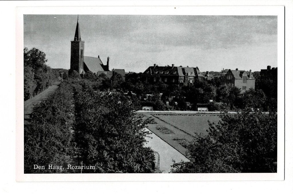 den Haag, Rozarium, Verzamelen, Ophalen of Verzenden, 1960 tot 1980, Ongelopen, Zuid-Holland