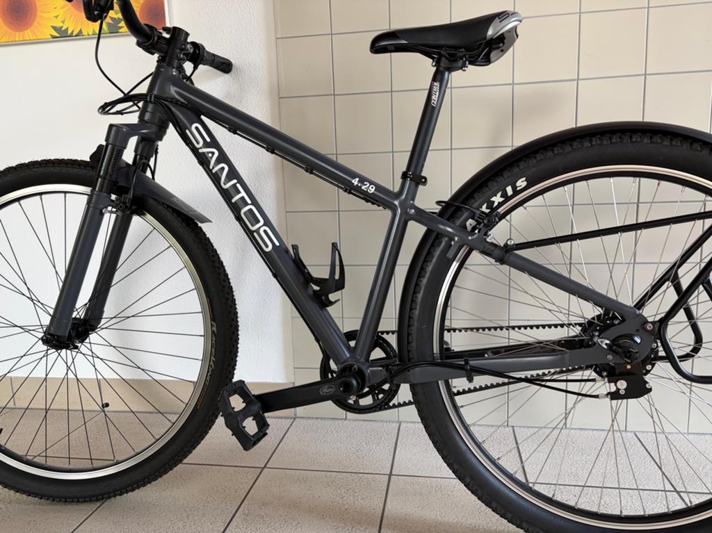 Santos 4.29 rohloff riem, maat S, Fietsen en Brommers, 28 inch, 10 tot 15 versnellingen, Velgrem, Minder dan 49 cm