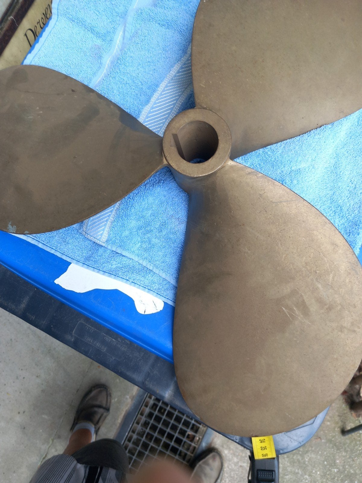 Vetus scheepsschroef 10 kg - 3 blads, Ophalen of Verzenden, Gebruikt, Motor en Techniek