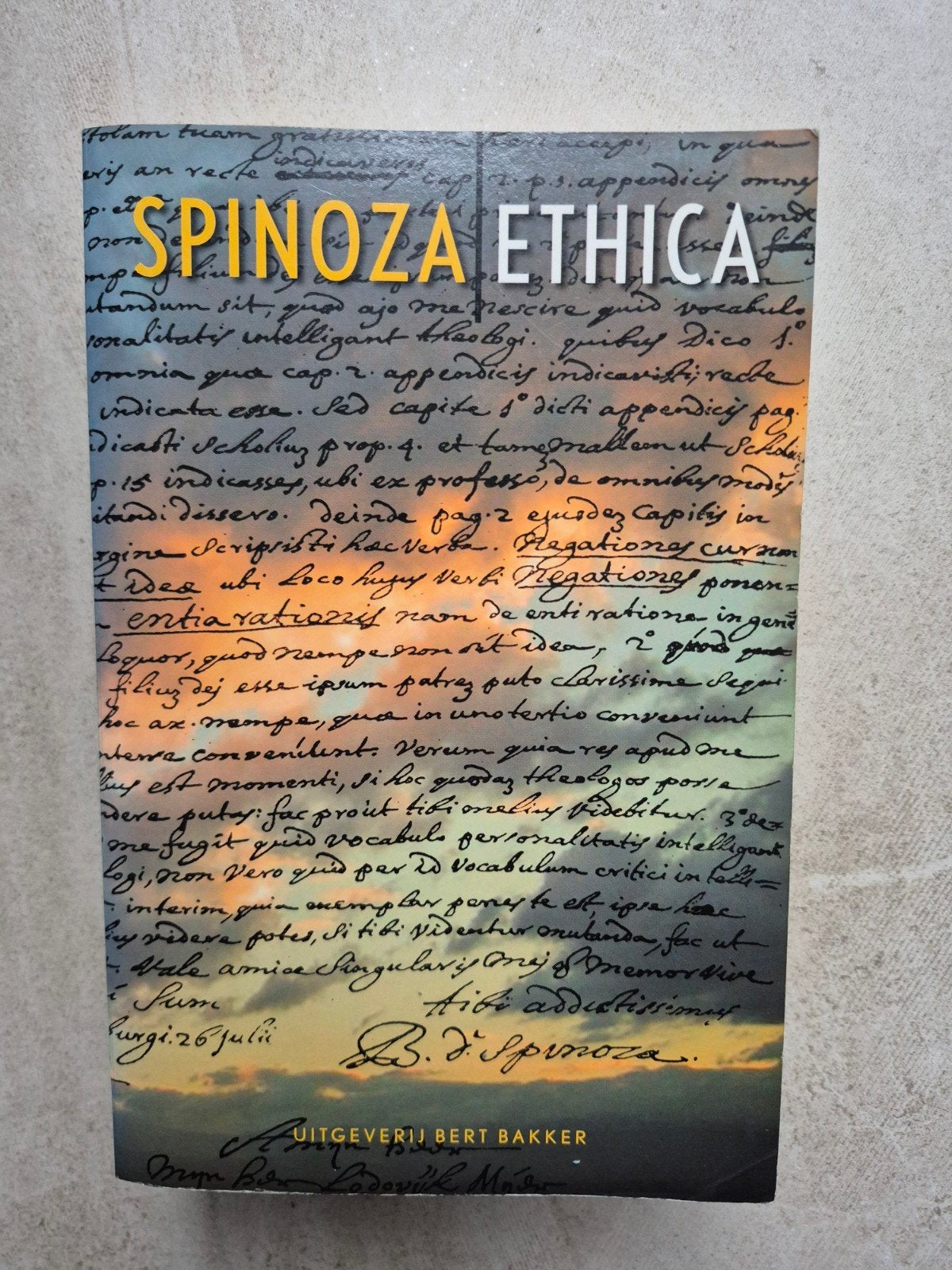 Baruch de Spinoza - Ethica, Boeken, Filosofie, Ophalen of Verzenden, Zo goed als nieuw, Baruch de Spinoza