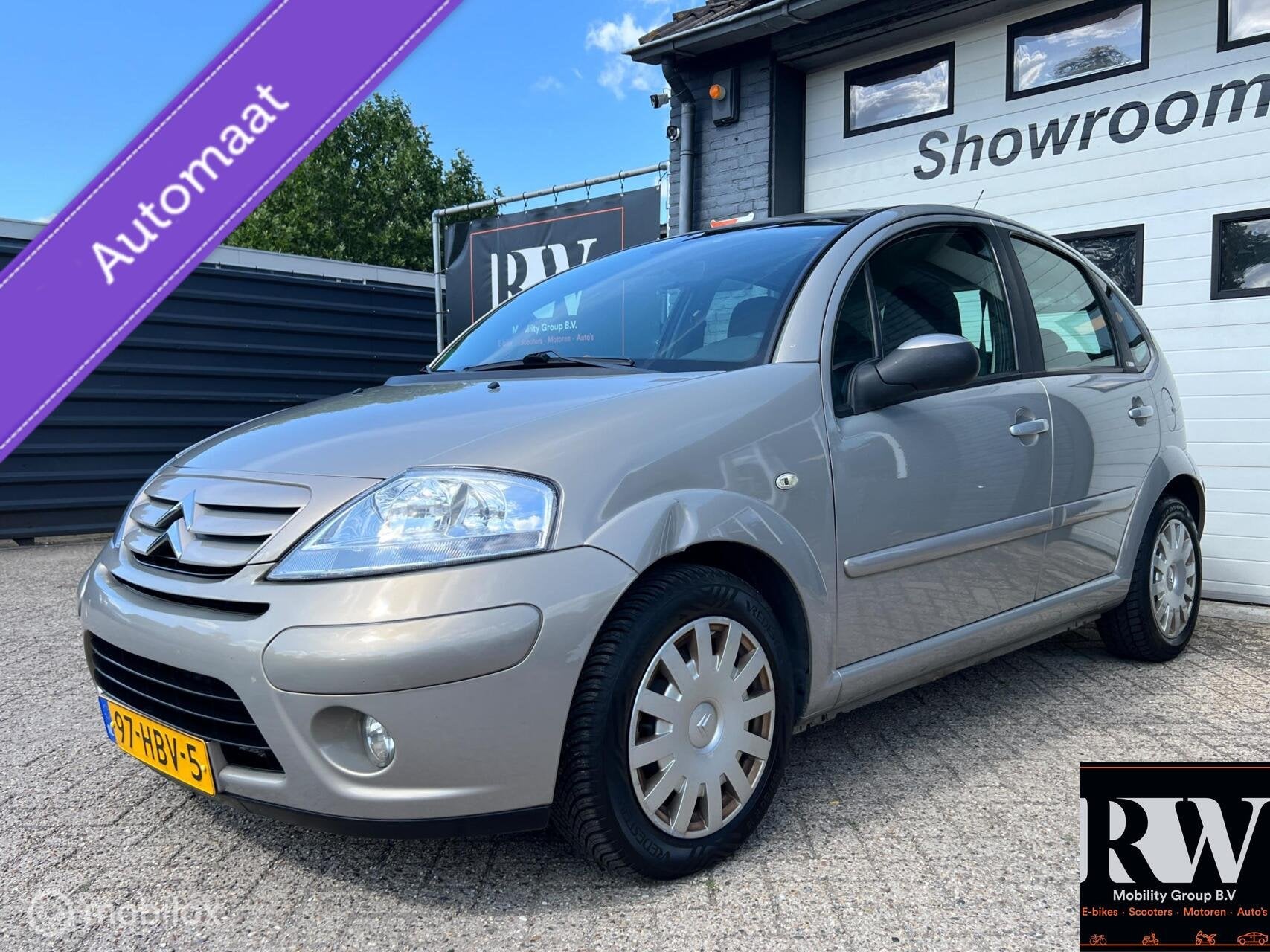 Citroen C3 1.4i-16V Exclusive *AUTOMAAT*AIRCO*NAP*, Auto's, 1160 kg, 4 cilinders, Beige, Origineel Nederlands