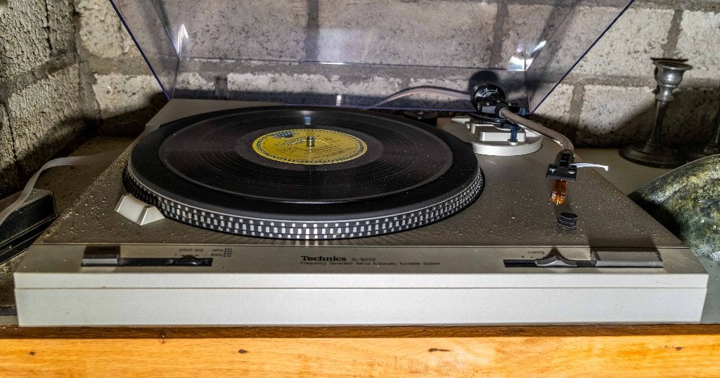 Technics platenspeler SL-B202, Audio, Tv en Foto, Ophalen, Gebruikt, Technics, Pitch-regelaar