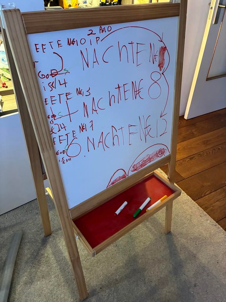 Whiteboard/krijtbord voor kinderen, Ophalen, Krijtbord