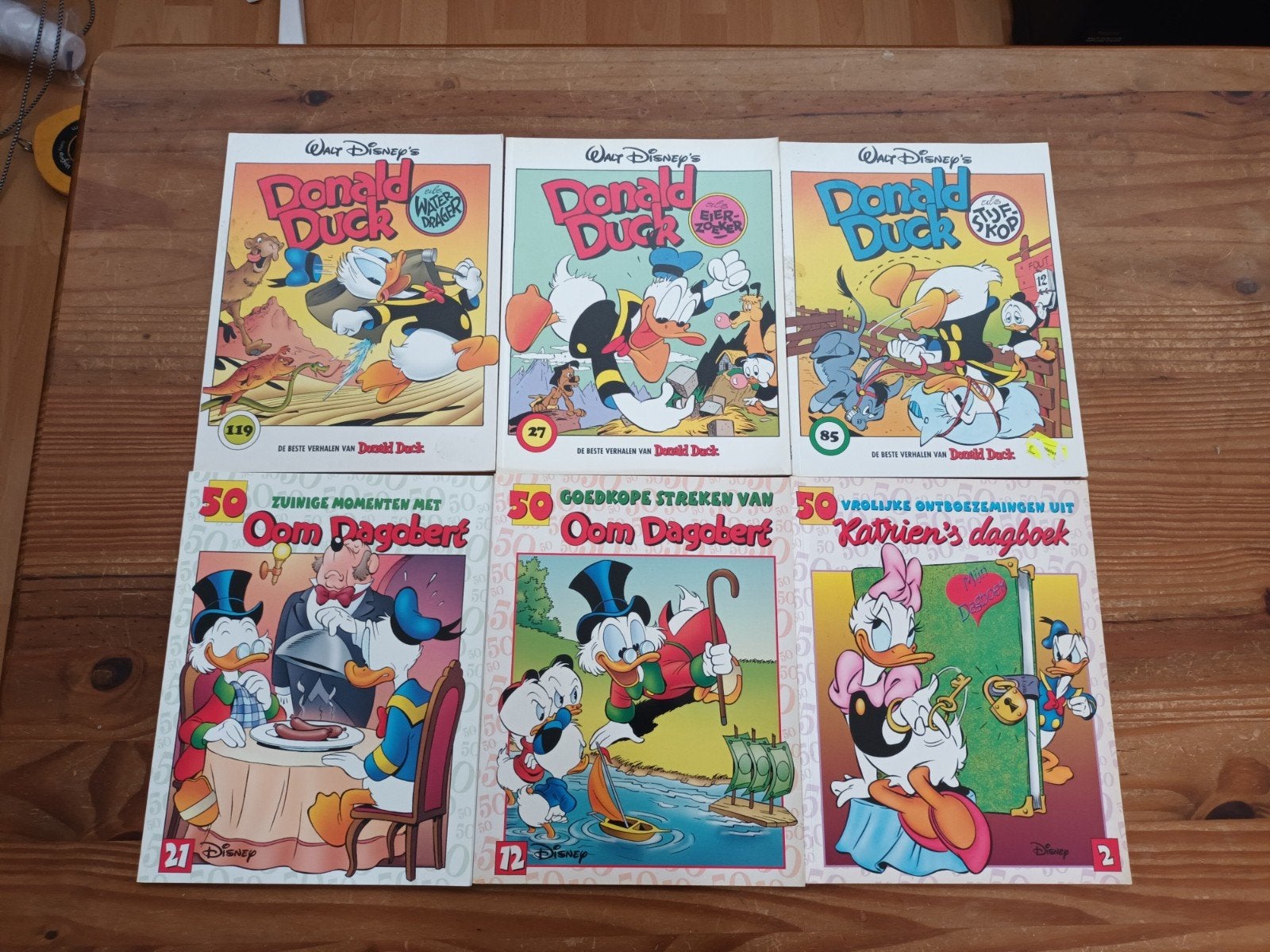 Donald Duck en Oom Dagobert stripboeken collectie, Ophalen of Verzenden