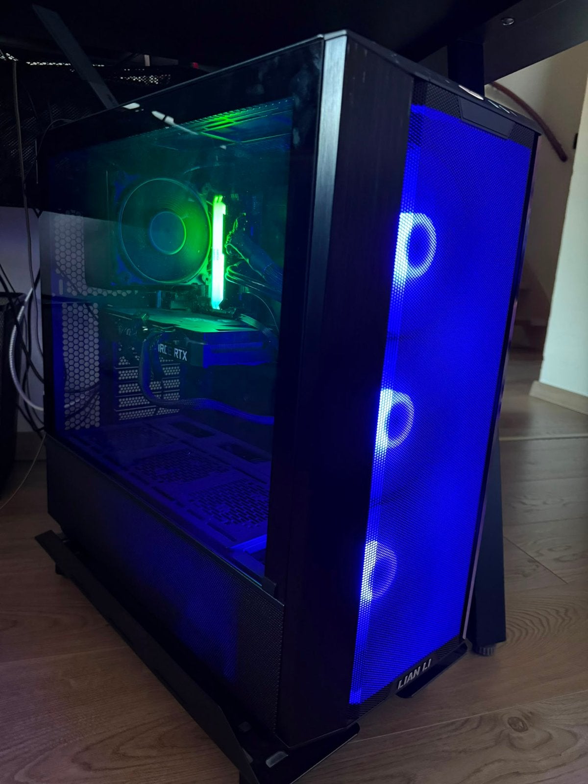 Gaming PC + 27” Gaming Monitor RTX 3060 muis en toetsenbord, Ophalen, Met monitor, Zo goed als nieuw, Gaming