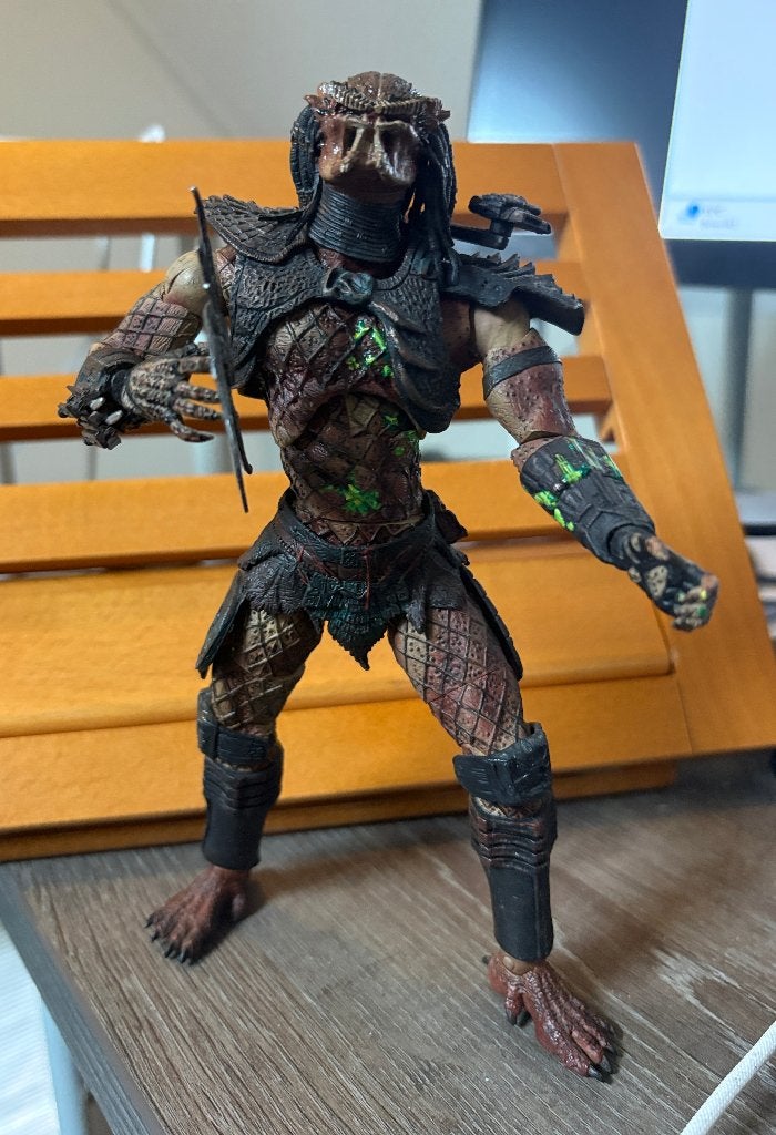 McFarlane Movie Maniacs 6 - Predator: The Hunter (2003), Ophalen of Verzenden, Gebruikt, Film, Actiefiguur of Pop