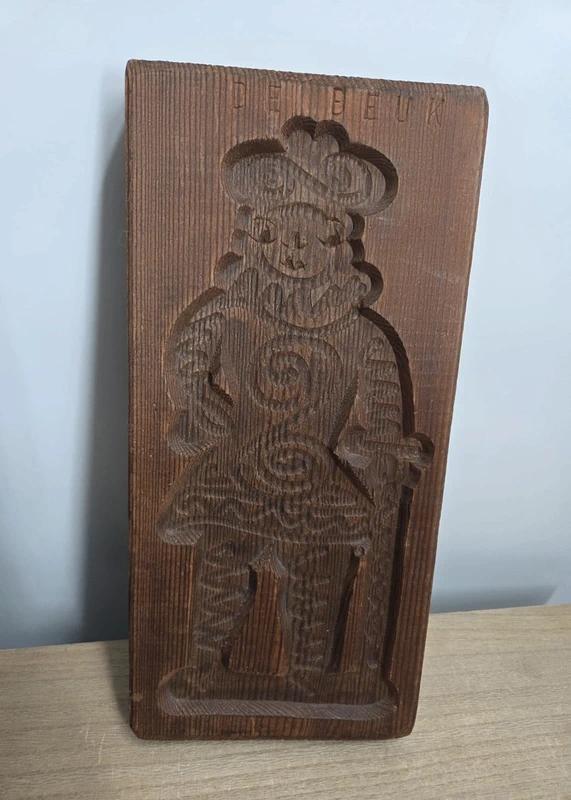 Mooie antieke speculaasplank koekjesplank wandbord, Ophalen of Verzenden