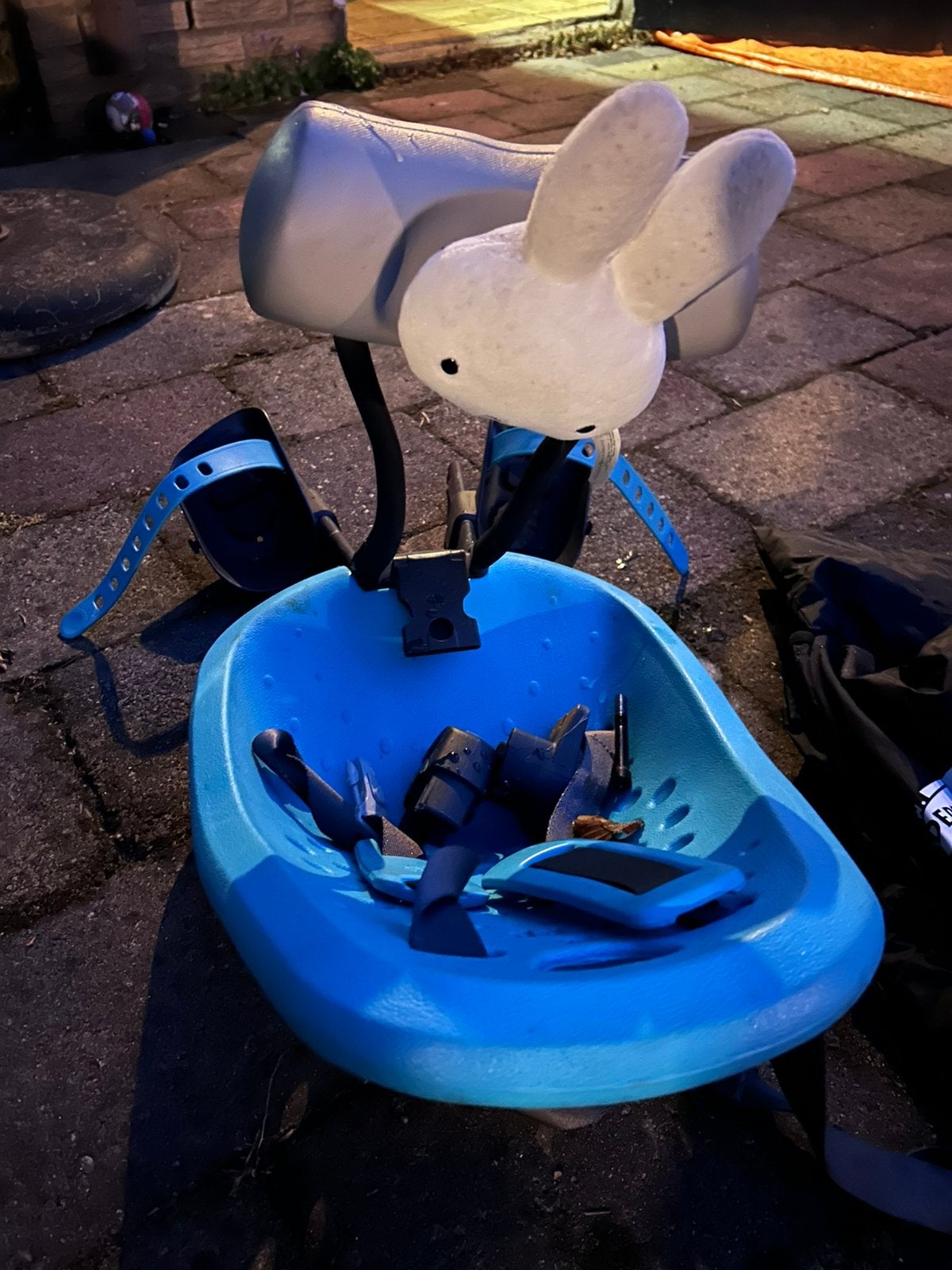 Thule kindervoorzitje met windscherm en nijntje kussen, Ophalen of Verzenden, Zo goed als nieuw