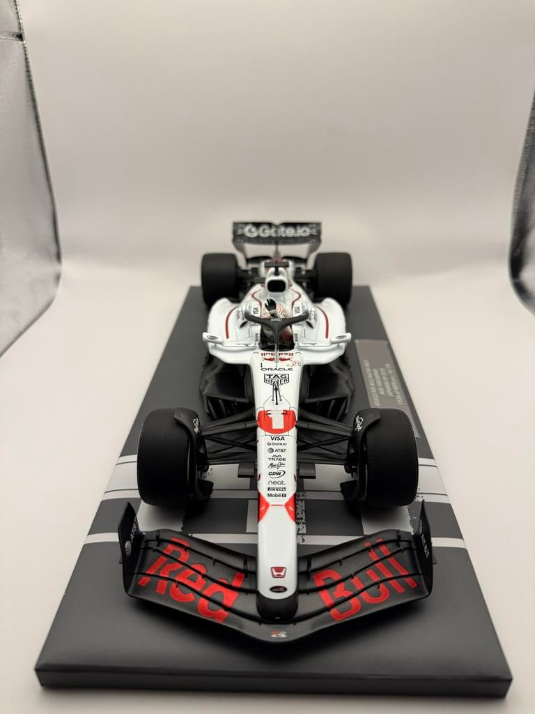 Max Verstappen RB21 winner Japan 1936 of 4000, Ophalen of Verzenden, Nieuw, Auto, MiniChamps