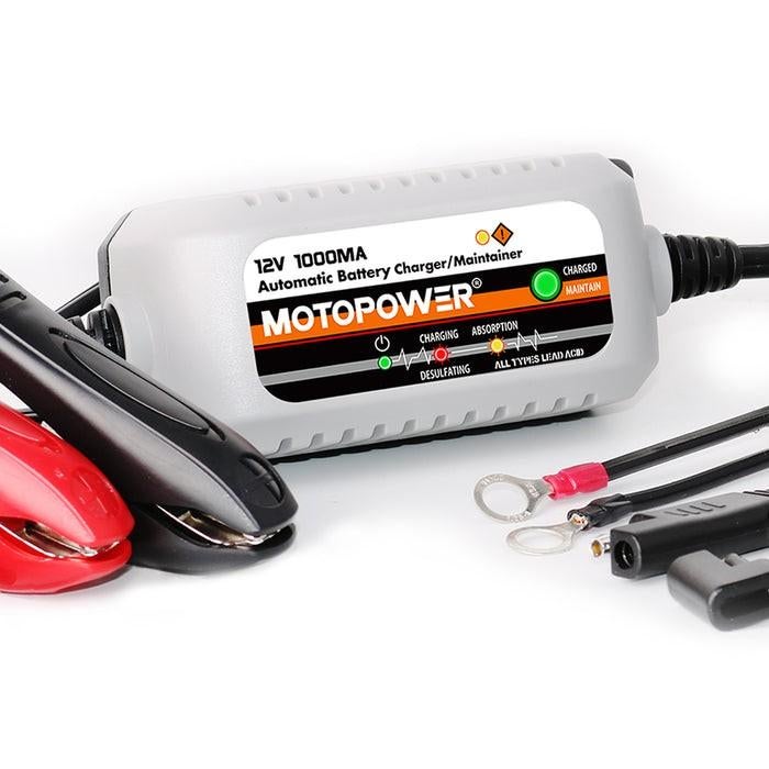 Motopower MP00205C automatische acculader, Verzenden, Nieuw, Universele onderdelen