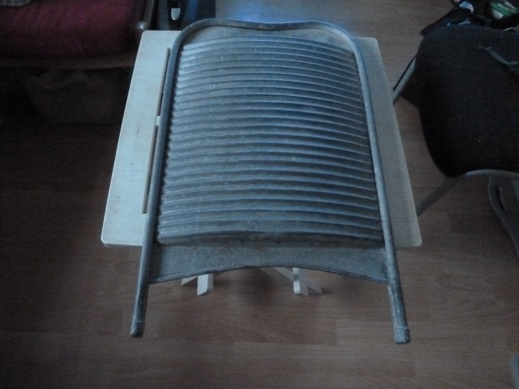 Zinken wasbord, retro vintage antiek, Ophalen