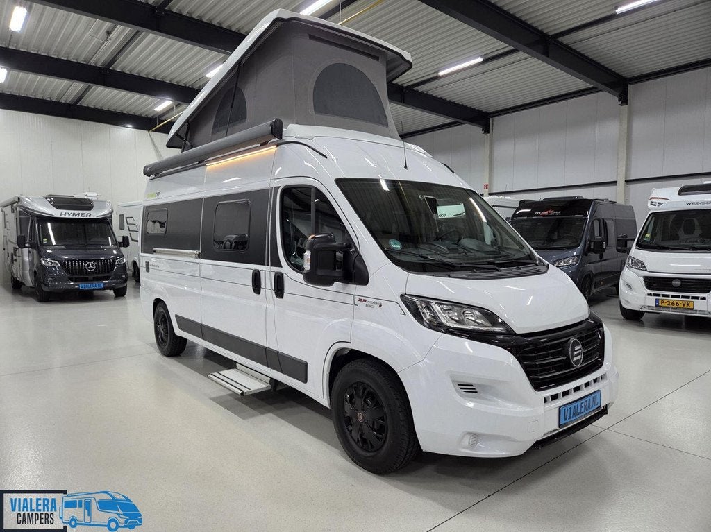 Hymer Yosemite 600 * 6 meter* Lengtebedden *Euro 6, Caravans en Kamperen, Buscamper of Camperbus, 6 tot 7 meter, Bedrijf, Hymer