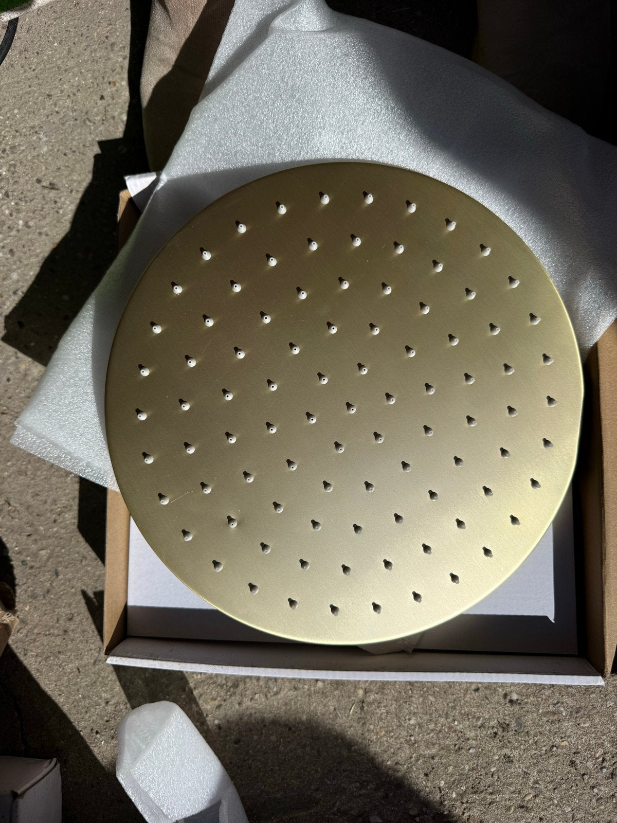 Complete Saniclear Plus Doucheset - Goudkleurig, Ophalen, Nieuw, Koper, Douche