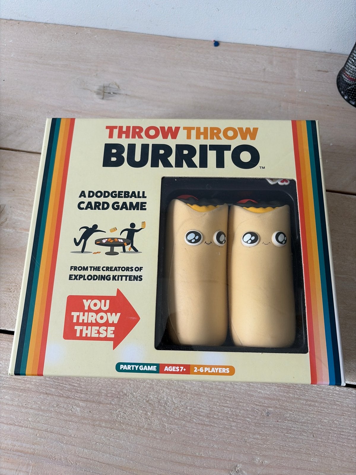 Throw Throw Burrito: Engelse variant, Een of twee spelers, Ophalen of Verzenden, Zo goed als nieuw
