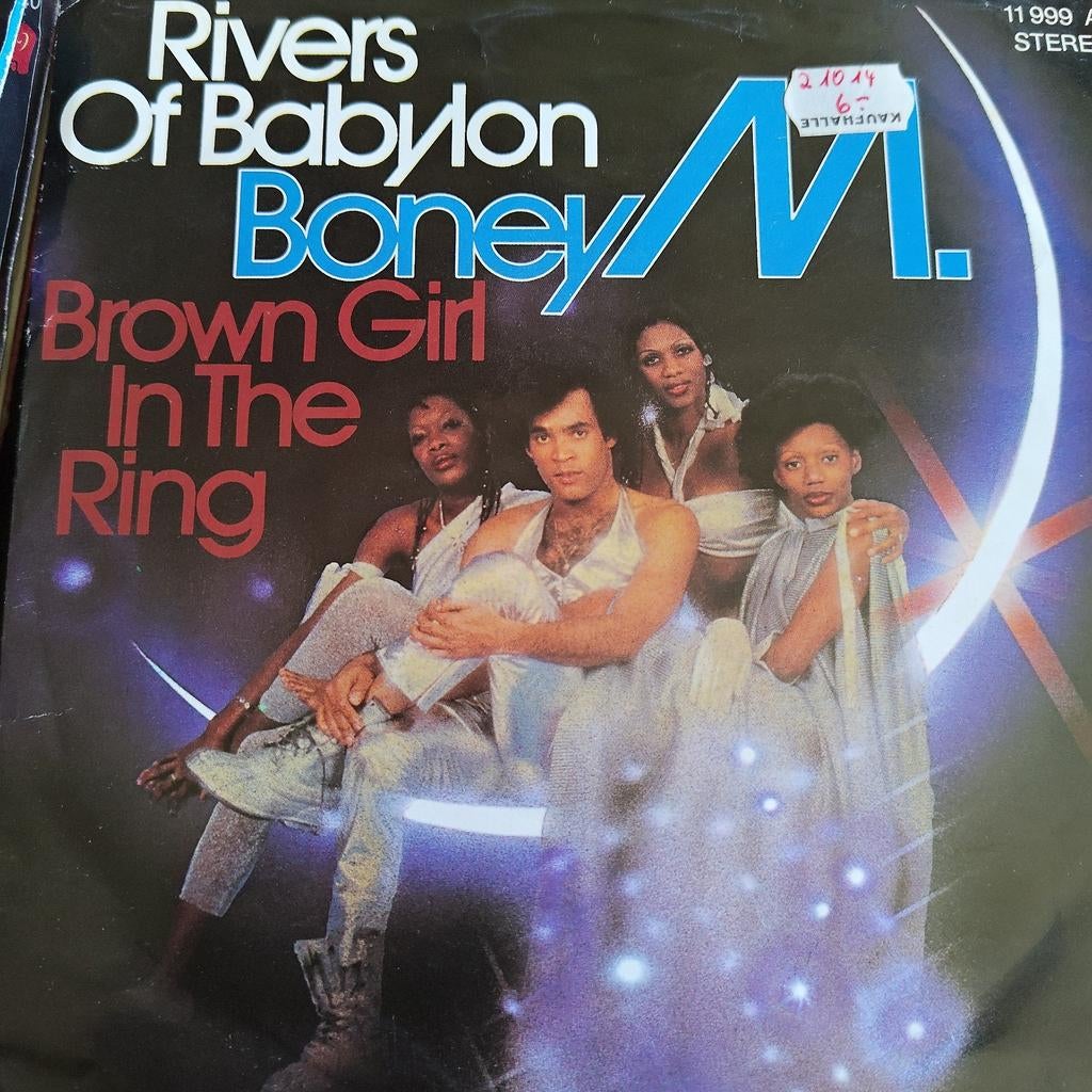 Boney M. - Rivers Of Babylon  Brown Girl In The Ring, Gebruikt, 7 inch, Single, Ophalen of Verzenden