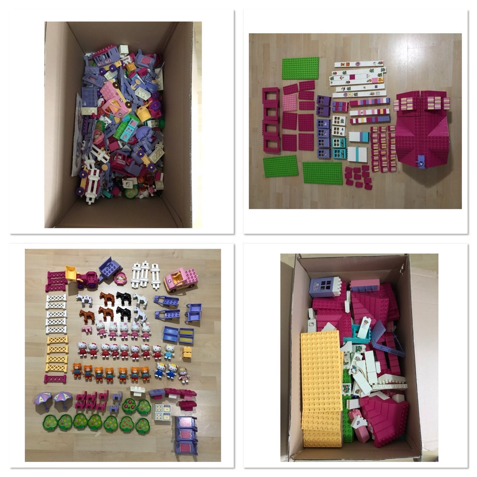 Hello Kitty LEGO Bouwset - Diverse Sets en Onderdelen, Gebruikt, Overige thema's, Lego, Ophalen of Verzenden