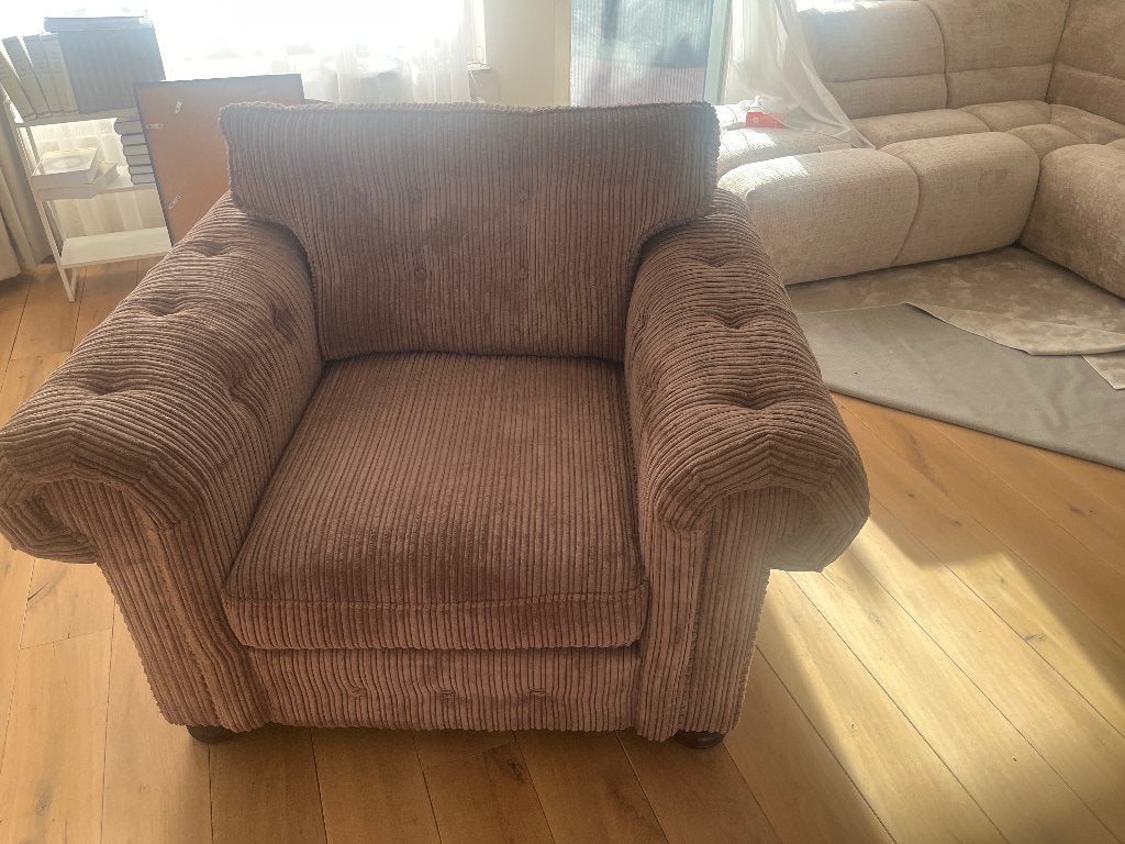 Fauteuil loveseat, Ophalen, 75 tot 100 cm, Zo goed als nieuw, 100 tot 125 cm