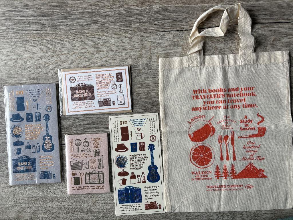 Traveler’s company set 2020, Diversen, Notitieboeken, Nieuw, A4, Ophalen of Verzenden